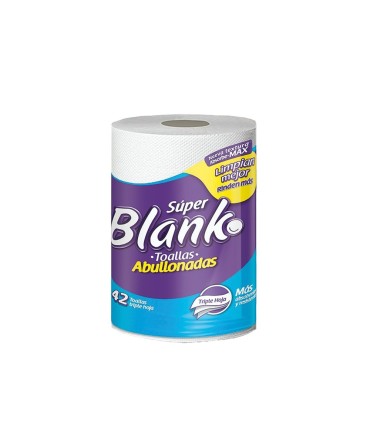 TOALLA COCINA SUPER BLANKO TRIPLE HOJA X 50HOJAS