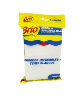 ESPONJA BRIO BORRADOR MAGICO X 2 UNDS