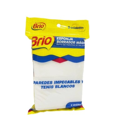 ESPONJA BRIO BORRADOR MAGICO X 2 UNDS