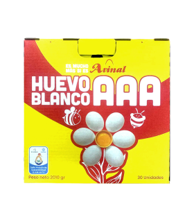 HUEVOS AVINAL BLANCOS AAA MALETIN X 30U