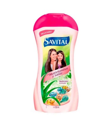 SHAMPOO SAVITAL MULTIVITAMINAS FRASCO X 510ML