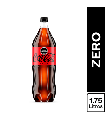 GASEOSA COCA COLA ZERO BOTELLA X 1.75LT