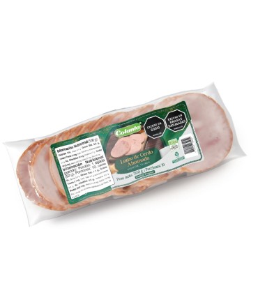 LOMO DE CERDO AHUMADO COLANTA TAJADO X 500GR