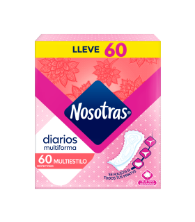 PROTECTOR NOSOTRAS MULTIESTILO X 60UDS