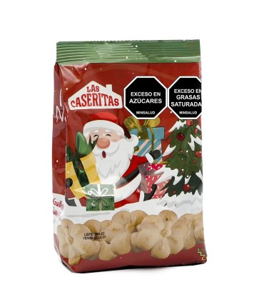 GALLETA NAVIDEÑA LAS CASERITAS BOLSA X 130GR