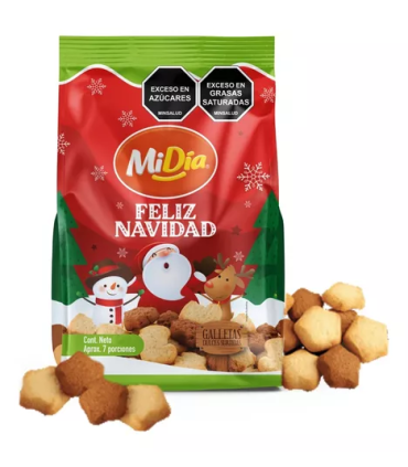 GALLETA NAVIDAD MI DIA BOLSA X 180GR