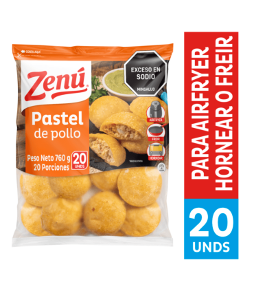 PASTEL DE POLLO ZENU X 760GR