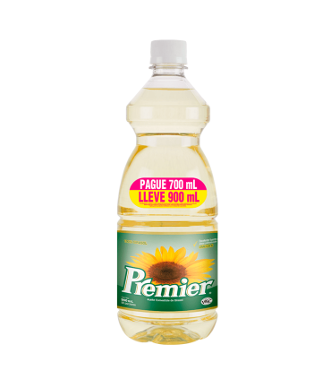 OFERTA ACEITE PREMIER FRASCO PAGUE 700ML LLEVE 900ML