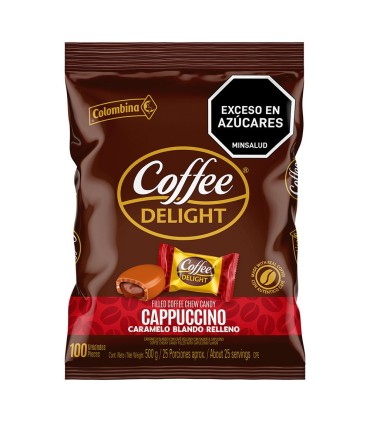 CONFITE COFFE DELIGHT CAPPUCCINO X 80GR