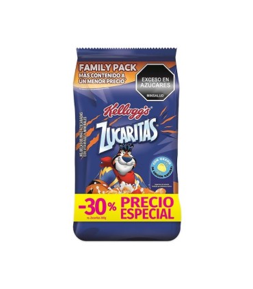 CEREAL ZUCARITAS KELLOGGS PRECIO ESPECIAL X 360GR