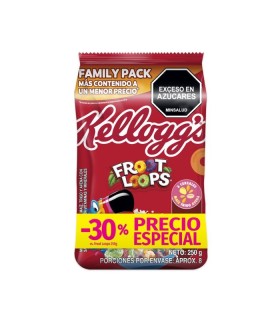 CEREAL FROOT LOOPS KELLOGGS PRECIO ESPECIAL X 250GR