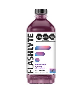 BEBIDA HIDRATANTE FLASHLYTE UVA X 625ML