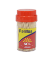 PALILLO EL SOL DOBLE PUNTA TARRO X 250U
