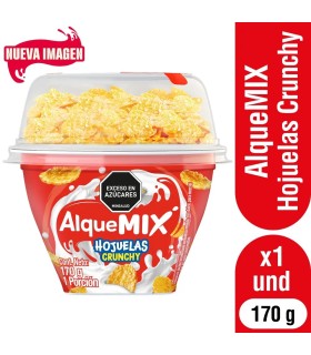 YOGURT ALQUEMIX HOJUELAS VASO X 170GR