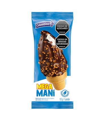 CONO COLOMBINA CHOCOMANI X 100GR