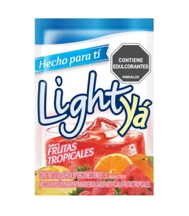 BEBIDA LIGHTYA FRUT.TROPI  SOBRE 10 GRAMOSx 2 LITRO