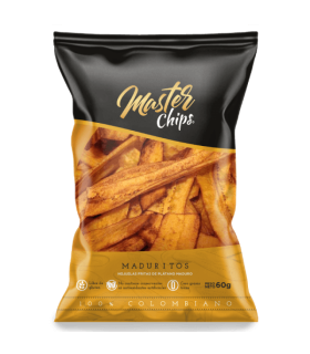 PLATANO MADURO MASTER CHIPS X 60GR