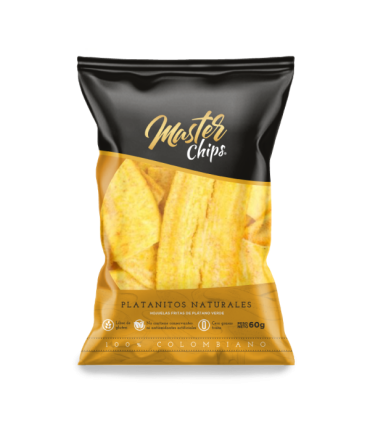 PLATANO NATURAL MASTER CHIPS X 60GR