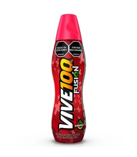 BEBIDA ENERGETICA VIVE100 FUSION PET X 380ML