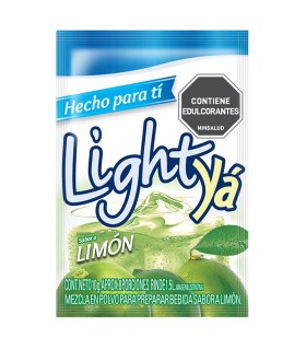 BEBIDA LIGHTYA LIMON  SOBRE 10 GRAMOSx 2 LITRO