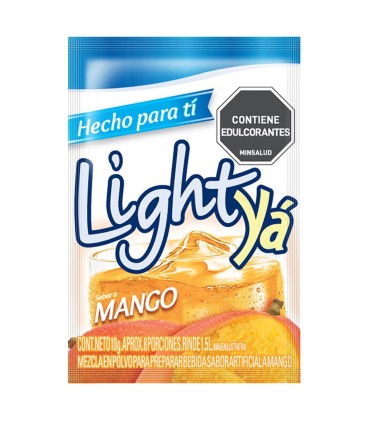 BEBIDA LIGHTYA MANGO  SOBRE 10Gx 2 LITRO