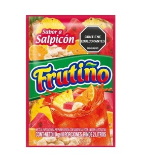 FRESCO FRUTINO SALPICON  SOBRE 10Gx 2 LITRO