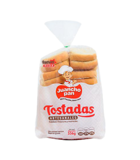 TOSTADA TRADIC JUANCHOPAN 24UDS X 336GR