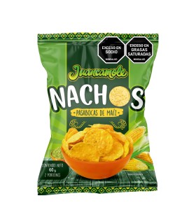NACHOS JUANCAMOLE  BOLSA X 60GR