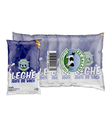 LECHE EL GALAN UHT ENTERA 6UDS X 900ML