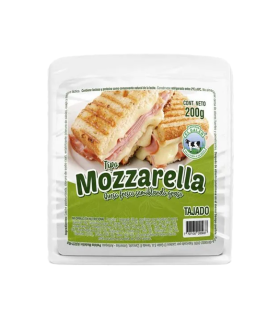 QUESO MOZZARELLA TAJADO EL GALAN X 200GR