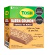 BARRA DE CEREAL TOSH CREMA MANI CRUNCH CAJA 6UDS X 150GR