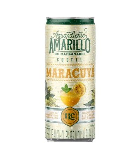 COCTEL AGUARDIENTE AMARILLO MARACUYA LATA x 269ML