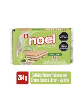 GALLETA WAFFER NOEL COMBI VAINILLA LIMON 12 UDS x 264 GR