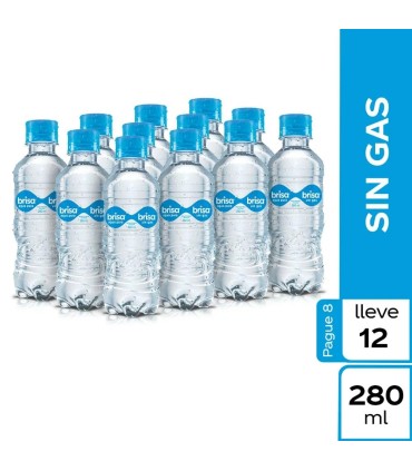 AGUA BRISA 12PACK X 280ML