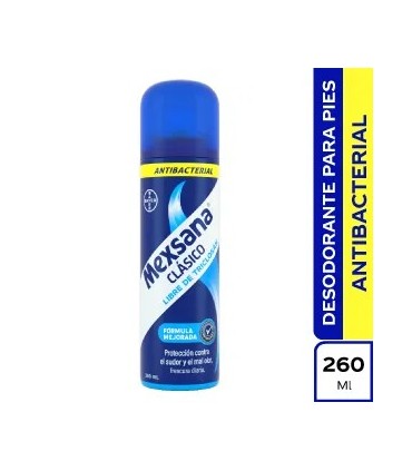TALCO MEXSANA PIES CLASICO AEROSOL x 260ML