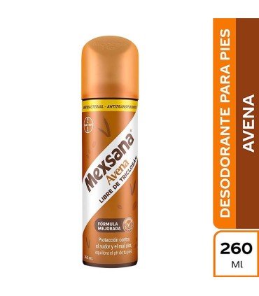 TALCO MEXSANA PIES AVENA AEROSOL x 260ML