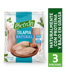 TILAPIA PIETRAN NATURAL X 300GR