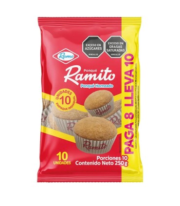 PONQUE RAMITO PAGUE 8UDS LLEVE 10UDS X 250GR