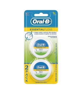 SEDA DENTAL ORAL B ESSENTIAL MENTA 2UDS X 25METROS C/U
