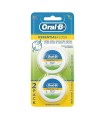 SEDA DENTAL ORAL B ESSENTIAL MENTA 2UDS X 25METROS C/U