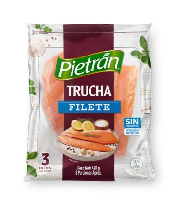 FILETE TRUCHA PIETRAN X  420GR