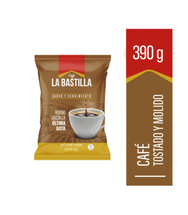 CAFÉ LA BASTILLA MEDIO BOLSA X 390GR