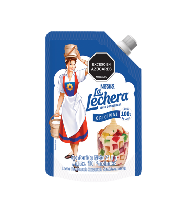 LECHE CONDENSA LA LECHERA DOYPACK X 210GR