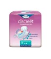 TOALLA TENA DISCREET EXTRA ABSORCION PAQUETE X 8UDS