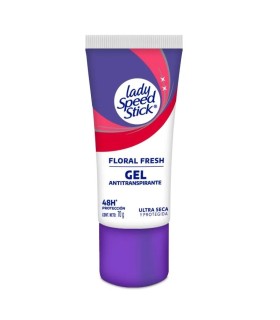 DESODORANTE LADY SS FLORAL GEL TUBO X 70GR