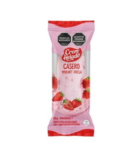 HELADO CREM HELADO CASERO YOGOURT FRESA X 60GR