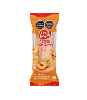 HELADO CREM HELADO CASERO YOGOURT MELOCOTON X 60GR