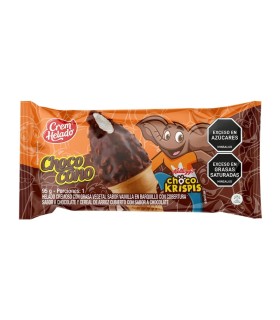 CHOCOCONO CREM HELADO CHOCCOKRISPIS X 95GR
