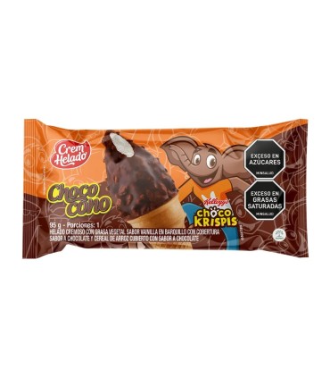 CHOCOCONO CREM HELADO CHOCCOKRISPIS X 95GR