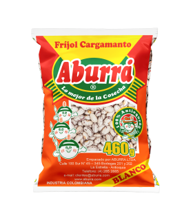 FRIJOL CARGAM ABURRA BLANCO BOLSA X 460GR